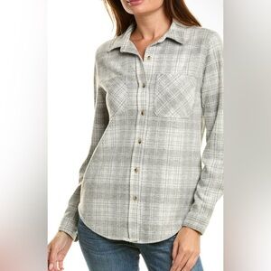 beachlunchlounge Gray Plaid Jacket